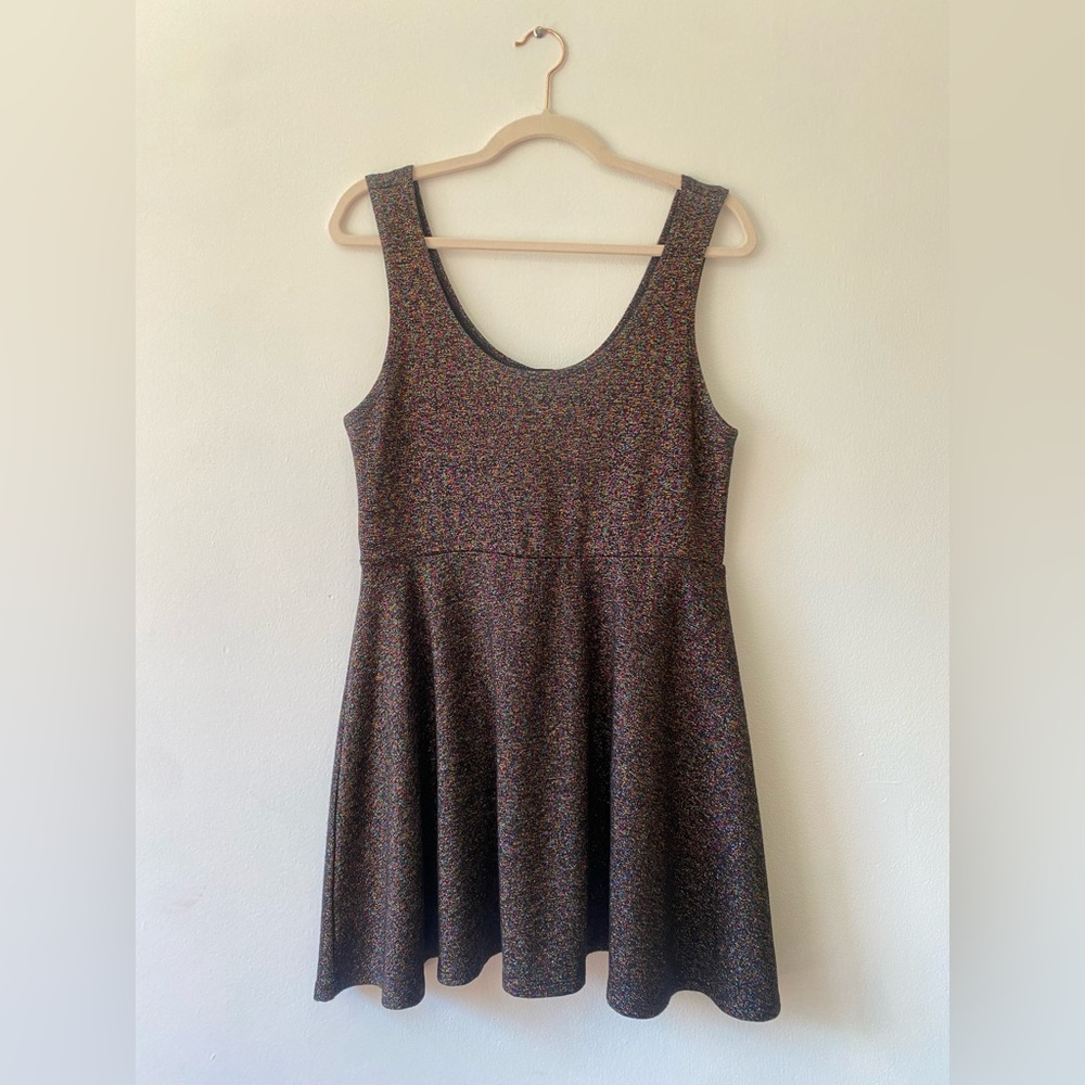Topshop glitter dress